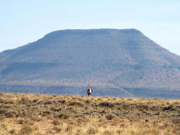 Région de Karoo en Afrique du Sud